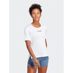 adidas Тениска от техническо трико Terrex Multi T-Shirt HM4040 Бял Regular Fit