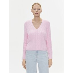 Tommy Hilfiger Пуловер WW0WW39017 Розов Regular Fit