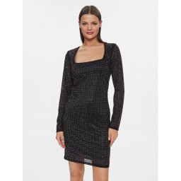 Guess Коктейлна рокля W4RK46 KBZX0 Черен Bodycon Fit