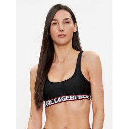 KARL LAGERFELD Горнище на бански 240W2221 Черен