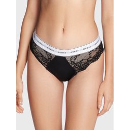 Guess Класически дамски бикини Belle O2BE08 KBBT0 Черен