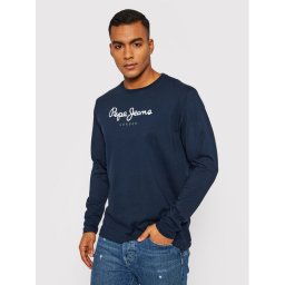 Pepe Jeans Тениска с дълъг ръкав Eggo PM508209 Тъмносин Regular Fit