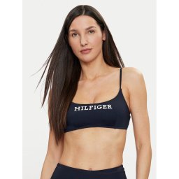 Tommy Hilfiger Горнище на бански UW0UW05302 Тъмносин