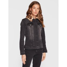 Liu Jo Дънково яке UF2069 D4391 Черен Regular Fit