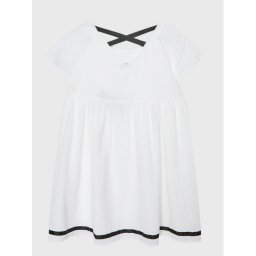 United Colors Of Benetton Лятна рокля 4O9TCV013 Бял Regular Fit