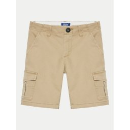 Jack & Jones Junior Шорти от плат 12182856 Бежов Cargo Fit