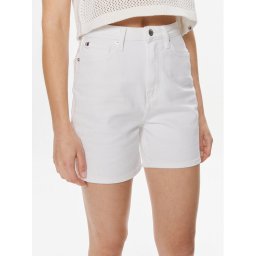 Tommy Hilfiger Дънкови шорти WW0WW41321 Бял Regular Fit