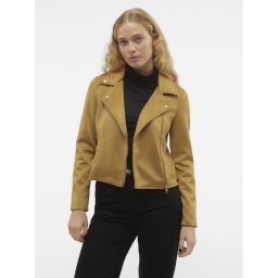 Vero Moda Яке от имитация на кожа Jose 10300938 Кафяв Regular Fit