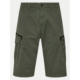 s.Oliver Шорти от плат 2141741 Зелен Regular Fit