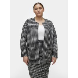 Vero Moda Curve Сако Bena 10302003 Черен Regular Fit