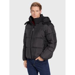 Calvin Klein Зимно яке Mix Media Quilt K10K110329 Черен Regular Fit