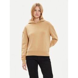 Calvin Klein Суитшърт Nano Logo K20K207202 Бежов Relaxed Fit