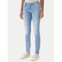 Guess Дънки Annette W2YA99 D4Q01 Син Skinny Fit