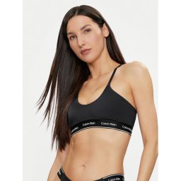 Calvin Klein Swimwear Горнище на бански KW0KW02426 Черен