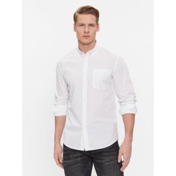 Pepe Jeans Риза Prince PM308270 Бял Regular Fit
