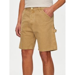 Jack & Jones Дънкови шорти Jjitony 12252814 Кафяв Loose Fit