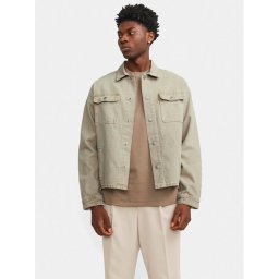 Jack & Jones Дънково яке Chase 12249029 Бежов Loose Fit
