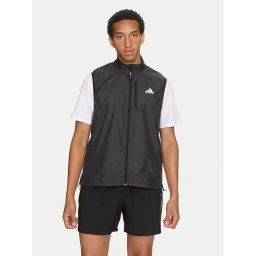 adidas Елек Own the Run IN1493 Черен Slim Fit