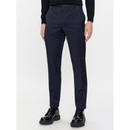 Calvin Klein Чино панталони K10K112292 Тъмносин Slim Fit