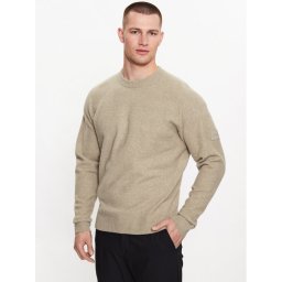 Calvin Klein Пуловер K10K110401 Бежов Regular Fit