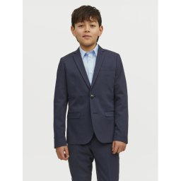 Jack & Jones Junior Сако Solar 12203557 Син Slim Fit