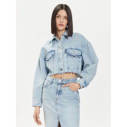 United Colors Of Benetton Дънково яке 26JTDN05M Син Regular Fit