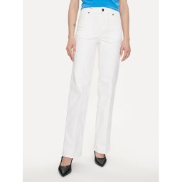 United Colors Of Benetton Дънки 49FWDE01S Бял Flare Fit