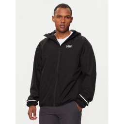 Helly Hansen Яке за дъжд Fast Hellytech Jacket 53974 Черен Regular Fit