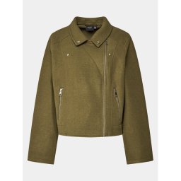 Vero Moda Curve Яке от имитация на кожа 10299830 Кафяв Regular Fit
