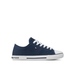 Tommy Hilfiger Кецове Low Cut Lace-Up Sneaker T3X4-32207-0890 S Тъмносин