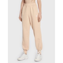 adidas Долнище анцуг Always Original Laced HK5065 Бежов Regular Fit
