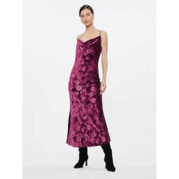 Guess Коктейлна рокля W3BK44 KBXN0 Виолетов Regular Fit