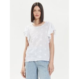 United Colors Of Benetton Блуза 30BYD107A Бял Regular Fit