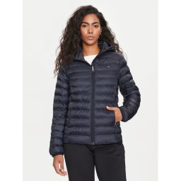 Tommy Hilfiger Преходно яке Global Stripe WW0WW42046 Тъмносин Regular Fit