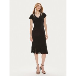 Joseph Ribkoff Лятна рокля 241053 Черен Slim Fit