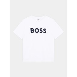 Boss Тишърт J25P24 S Бял Regular Fit