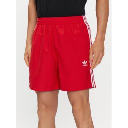 adidas Плувни шорти Originals Adicolor 3-Stripes Swim Shorts H44768 Червен