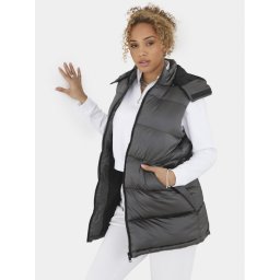 Brave Soul Жилетка за костюм LJK-NEEMAGILET Сив Straight Fit