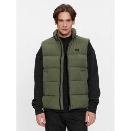 Calvin Klein Елек Crinkle K10K110334 Зелен Regular Fit