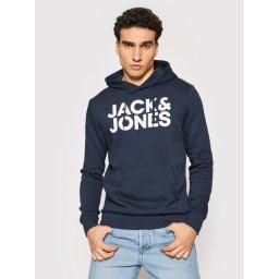 Jack & Jones Суитшърт Corp 12152840 Тъмносин Blazer Fit