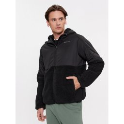 Kappa Преходно яке Logo 331E2RW Черен Regular Fit
