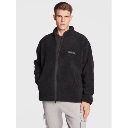adidas Преходно яке Reclaim Sherpa Jacket HK2771 Черен Regular Fit