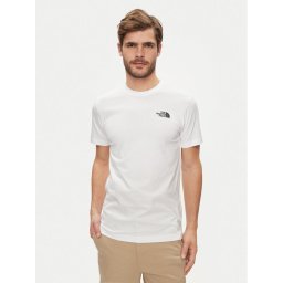 The North Face Тишърт Redbox NF0A87NP Бял Regular Fit