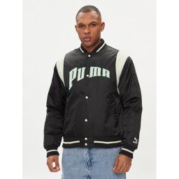 Puma Яке бомбър Varsity 623691 Черен Oversize