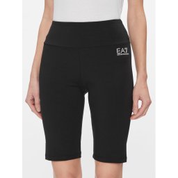EA7 Emporio Armani Спортни шорти 3DTS53 TJ01Z 1200 Черен Regular Fit