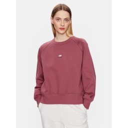 New Balance Суитшърт WT31500 Бордо Oversize