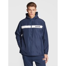 New Balance Преходно яке MJ23901 Тъмносин Relaxed Fit