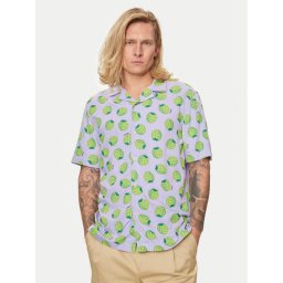 United Colors Of Benetton Риза 5XRBUQ047 Виолетов Regular Fit