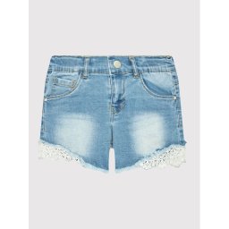 NAME IT Дънкови шорти 13197440 Син Slim Fit