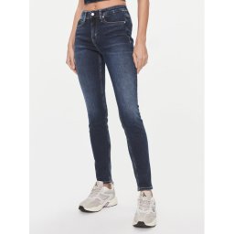 Calvin Klein Jeans Дънки J20J222445 Тъмносин Skinny Fit